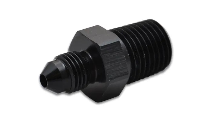 Vibrant Performance -4AN x 3/8" NPT Straight Adapter Fitting