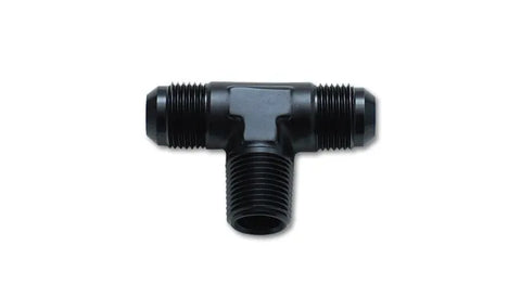 Vibrant Performance Male AN Flare to Pipe Tee Adapter Fitting Size: -3AN x 1/8" NPT