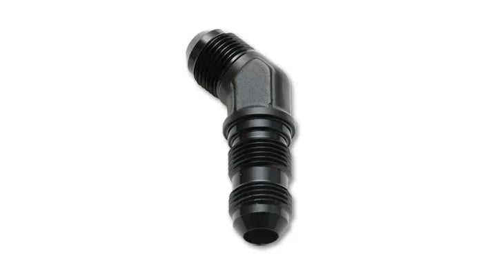 Vibrant Performance -16AN Bulkhead Adapter Elbow Fitting - Anodized Black