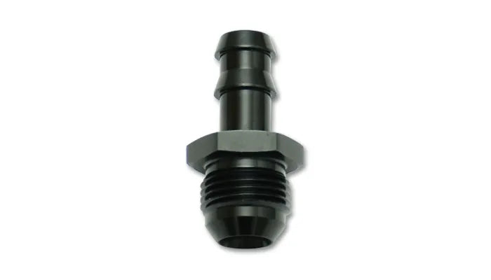 Vibrant Performance Male AN to Hose Barb Straight Adapter Fitting Size: -8AN Hose Size: 1/2"