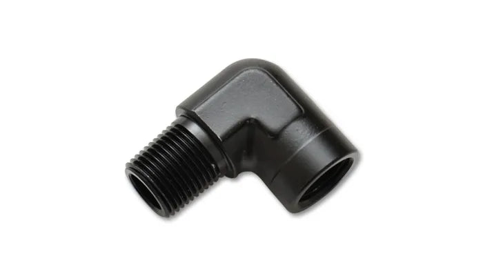Vibrant Performance 90 Degree Female to Male Pipe Adapter Fitting Size: 1/8" NPT