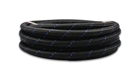 Vibrant Performance -12 AN Two-Tone Nylon Braided Flex Hose