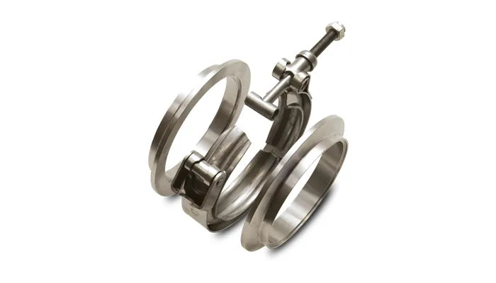Vibrant Performance V-Band Titanium Flange Assembly for 4.00" O.D. Tubing