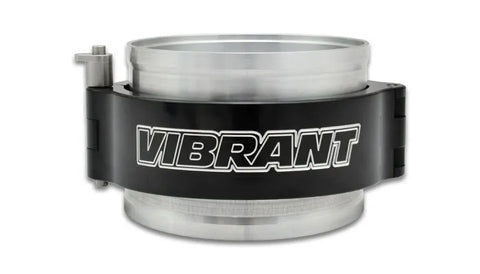 Vibrant Performance HD Clamp Assembly for 3.5" OD Tubing - Anodized Black Clamp