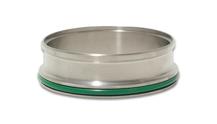 Vibrant Performance HD Clamp Titanium Weld Ferrule with O-Ring for 4.00" O.D. Tubing
