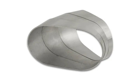 Vibrant Performance 45 Degree Horizontal Plane Oval Pie Cuts Nominal Tube