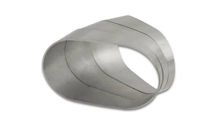 Vibrant Performance 45 Degree Horizontal Plane Oval Pie Cuts Nominal Tube