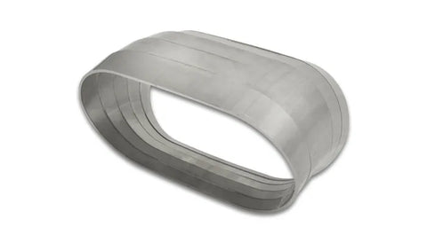 Vibrant Performance 45 Degree Vertical Plane Oval Pie Cuts Nominal Tube