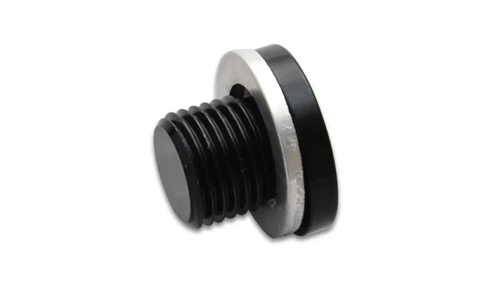 Vibrant Performance Metric Aluminum Port Plug With Crush Washer
