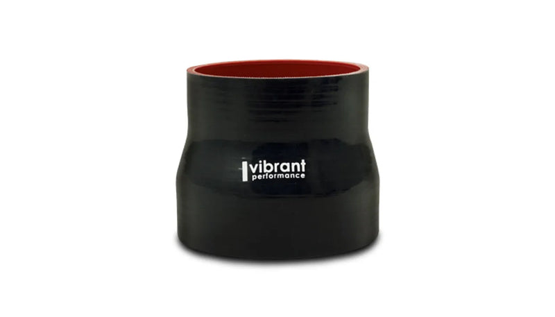 Vibrant Performance Reducer Coupler 3.50" I.D. x 4.25" I.D. x 4.50" Long Black