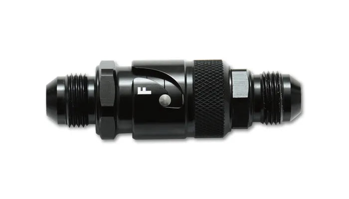 Vibrant Performance Dry Break Quick Release Adapter Fitting Size: -6AN
