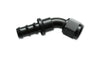 Vibrant Performance Push-On 45 Degree Hose End Elbow Fitting Size: -6AN