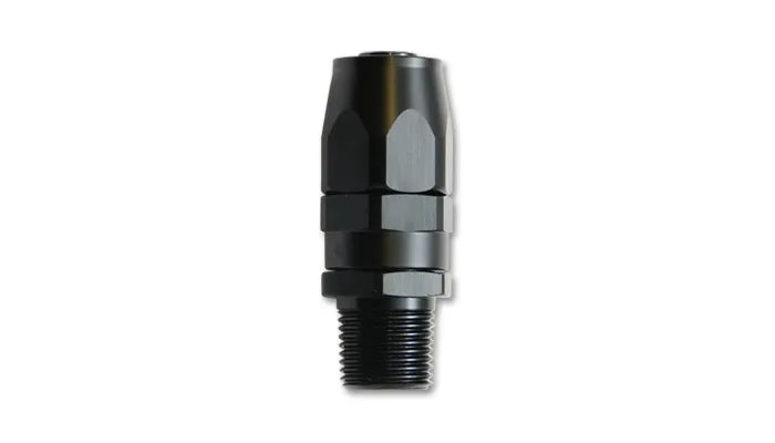 Vibrant Performance Male Straight Hose End Fitting Size: -8AN Pipe Thread 3/8" NPT
