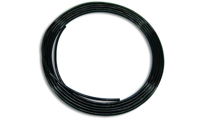 Vibrant Performance Polyethylene Vacuum Tubing 0.25" O.D. 10' Length - Black