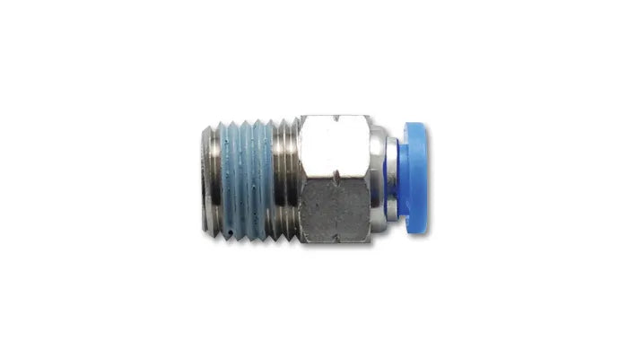 Vibrant Performance Male Straight Fitting for 3/8" O.D. Tubing - 1/8" NPT Thread