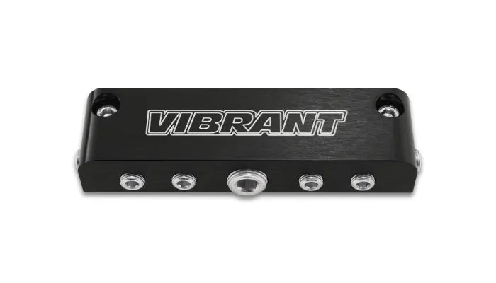 Vibrant Performance Vacuum Manifold - Anodized Black