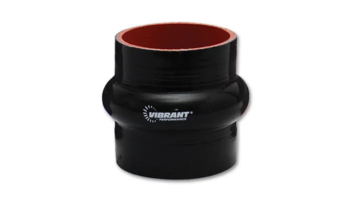 Vibrant Performance Hump Hose Coupler 3.50" I.D. x 3.00" Long - Black