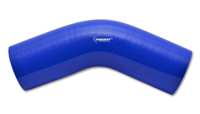 Vibrant Performance 45 Degree Elbow 3.00" I.D. x 4.50" Leg Length - Blue
