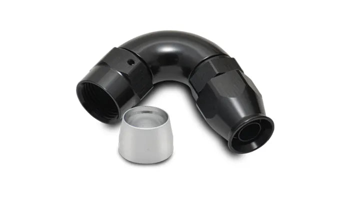 Vibrant Performance 120 Degree High Flow Hose End Fitting For PTFE Lined Hose