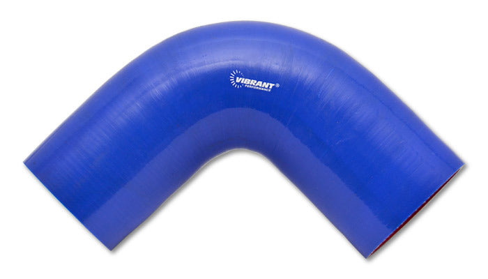 Vibrant Performance 90 Degree Elbow 1.75" I.D. x 4" Leg Length - Blue