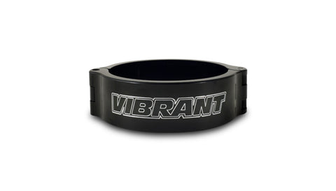 Vibrant Performance PINLESS HD Clamp for 4" O.D. Tubing Anodized Black