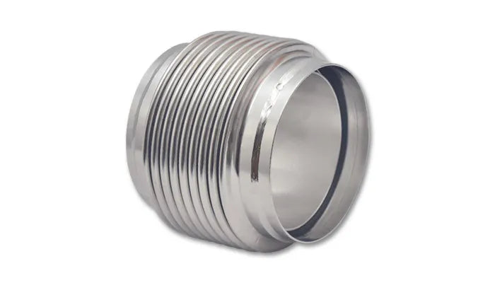 Vibrant Performance Bellows Assembly with Solid Liner 4.00" I.D. x 4" Long - Electro Polished