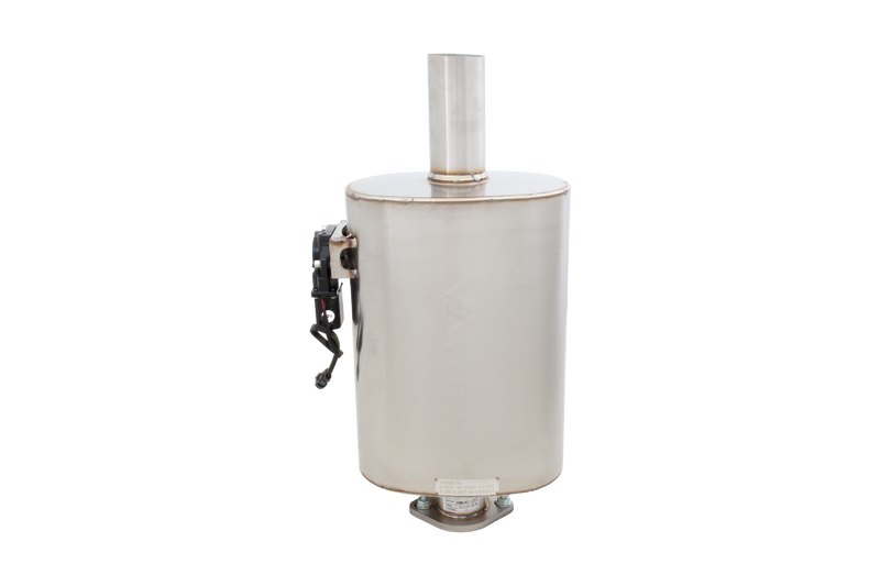 XForce Varex Universal Oval Muffler - 3in Inlet/3in Outlet