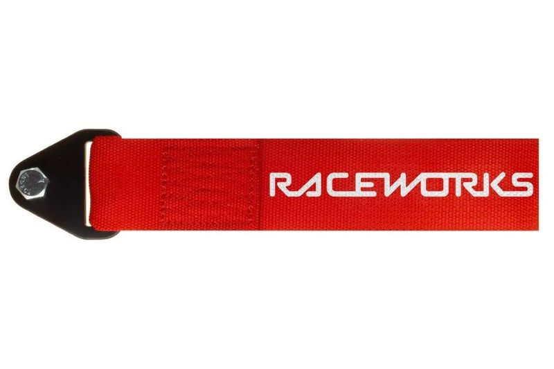 Raceworks Red Flexible Tow Strap