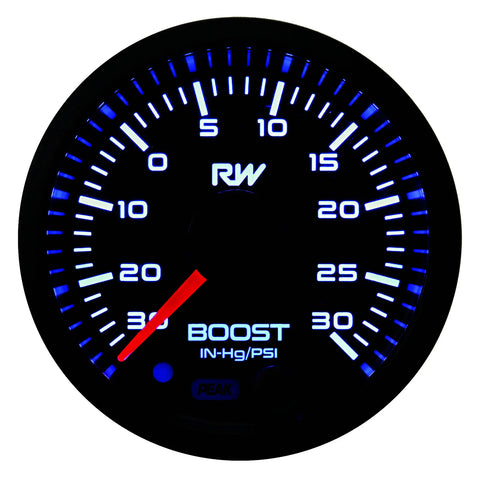 Raceworks 52mm Electronic Boost/Vac Gauge PSI Kit