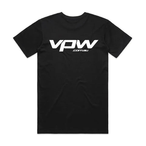 VPW VPW Logo T-Shirt, Black, Cotton, XL