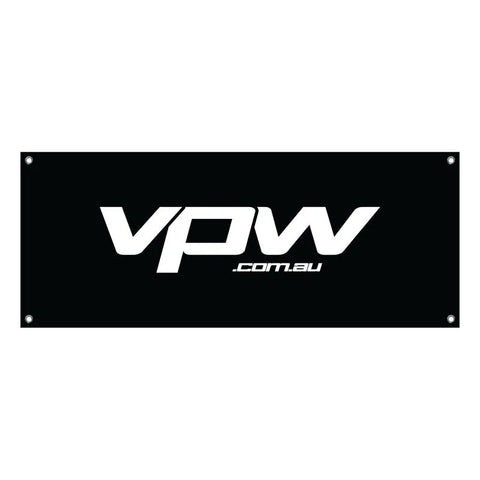 VPW VPW Vinyl Banner 2500mm x 1000mm, VPW Logo, Each