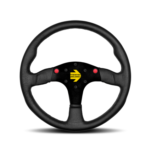 Momo Steering Wheel Mod.80 Black Leather