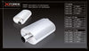XForce Universal Muffler - 3in Inlet Centre Offset 6in x 10in Oval Resonator