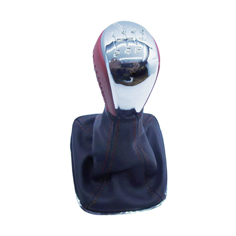 Manual Red Gear Knob With Boot Cover to suit Holden Commodore VF SS SSV SV8 — image 1