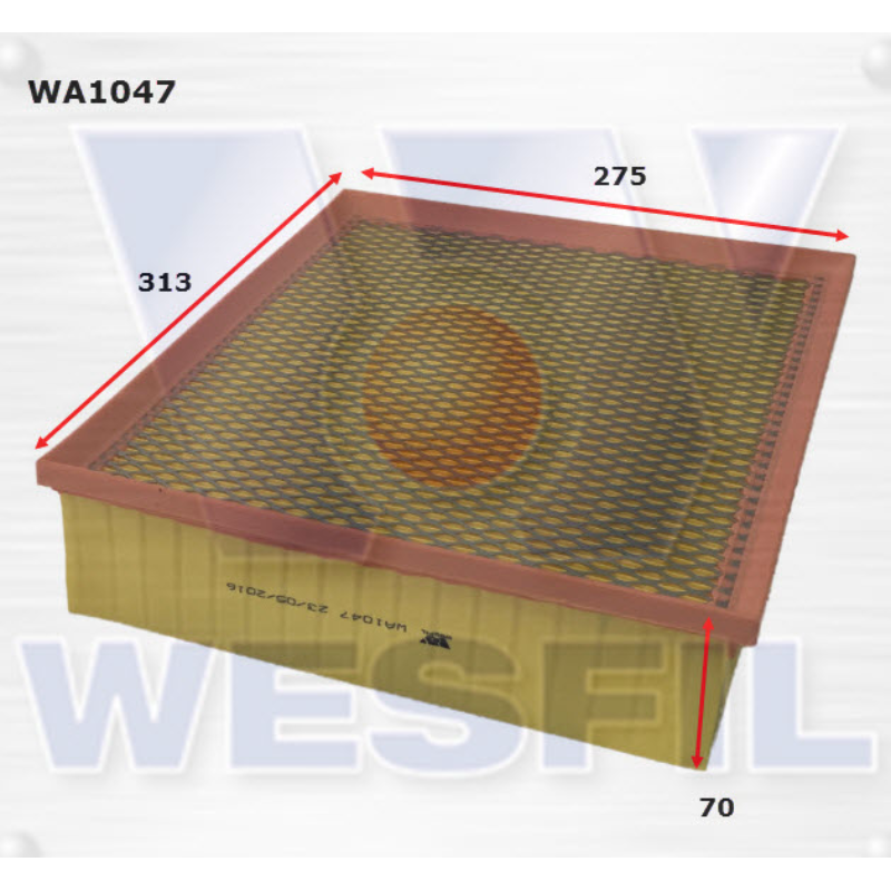 Wesfil Air Filter WA1047