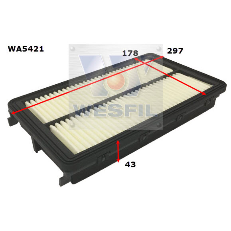 Wesfil Air Filter WA5421
