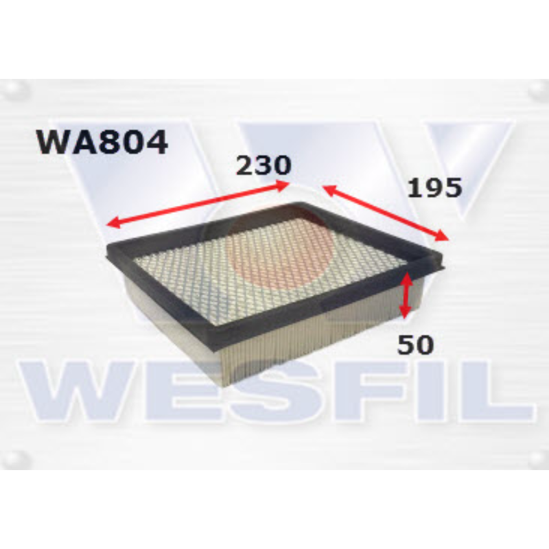 Wesfil Air Filter WA804