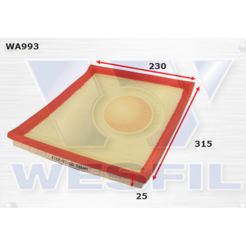 Wesfil Air Filter WA993
