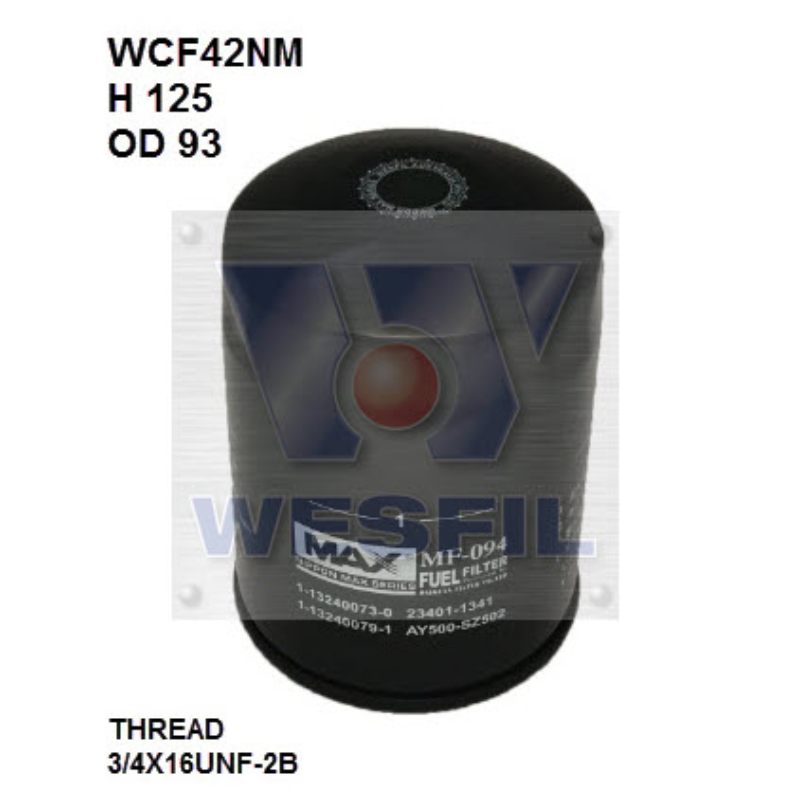 Wesfil Fuel Filter WCF42NM