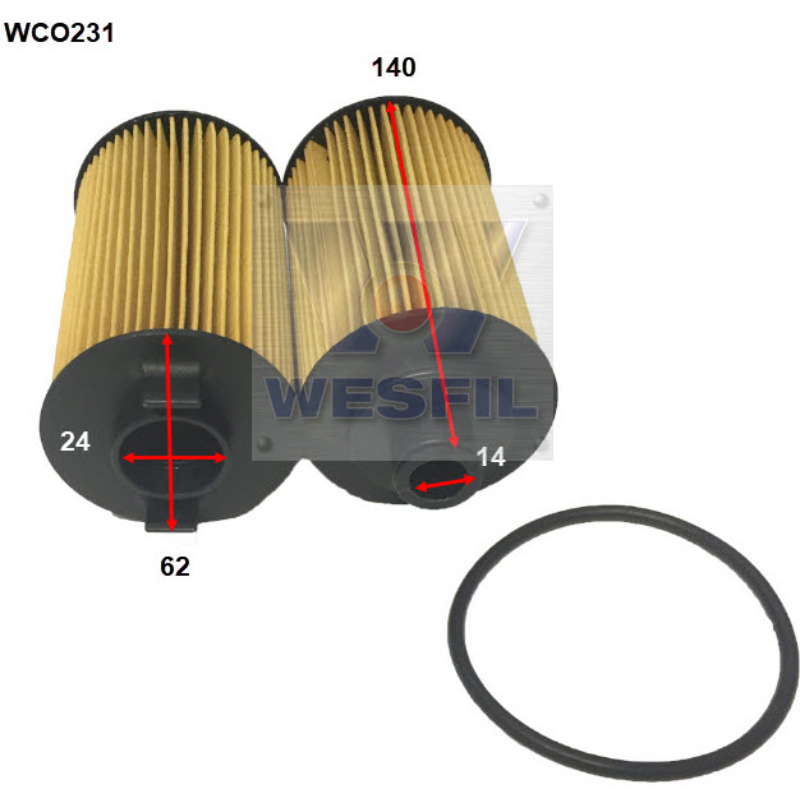 Wesfil Oil Filter WCO231