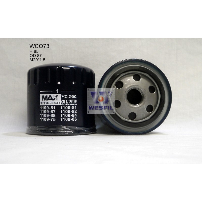 Wesfil Oil Filter WCO73NM