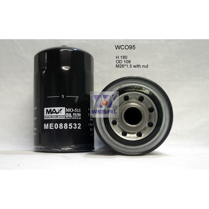 Wesfil Oil Filter WCO95NM