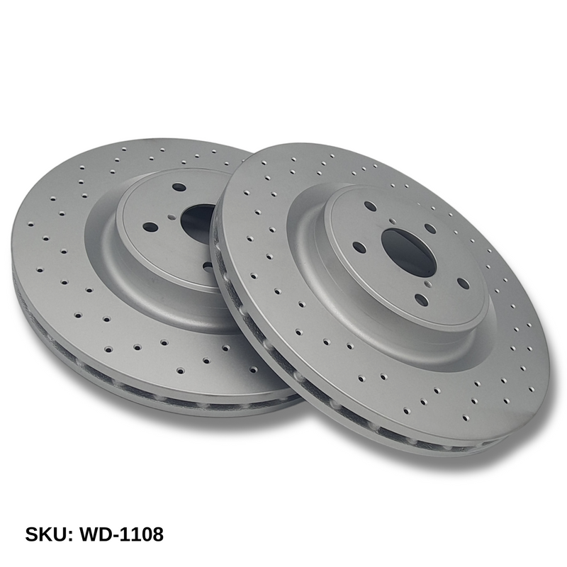 WinmaX WD Performance Sports Drilled Brake Discs Subaru