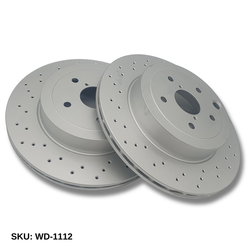 WinmaX WD Performance Sports Drilled Brake Discs Subaru
