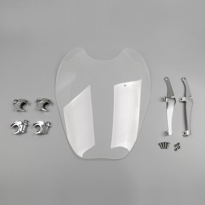 Harley Davidson Sportster XL883 86-2010 XL1200 (1988-2011), Clear Generic Windscreen Windshield