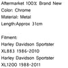 Harley Dyna Sportster XL 883 1200 CHR Generic Pair 39mm Windshield Windscreen Clamps