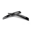 Harley Road Glide (2014-2017), Black Generic Double Light Gliding Stripes Windshield Trim