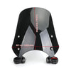 Harley Dyna Softail Models Black Generic CA Market ABS Motorcycle Windscreen Windshield