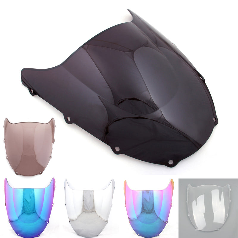 Kawasaki ZX9R (1998-1999) 5 Color Generic Windshield WindScreen Double Bubble