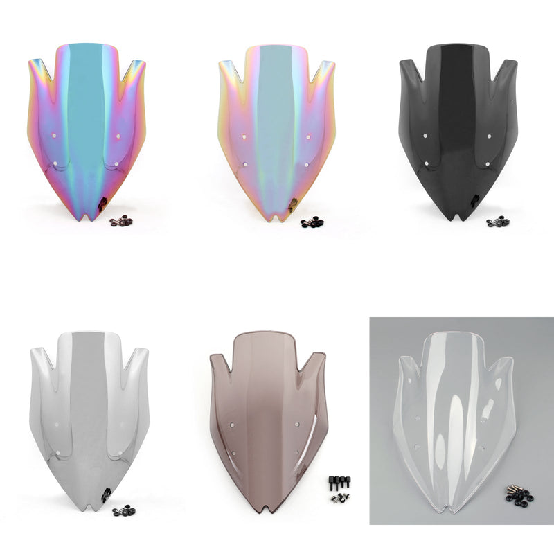 Kawasaki Z1000 (2007-2009) 5 Color Generic Windshield WindScreen Double Bubble